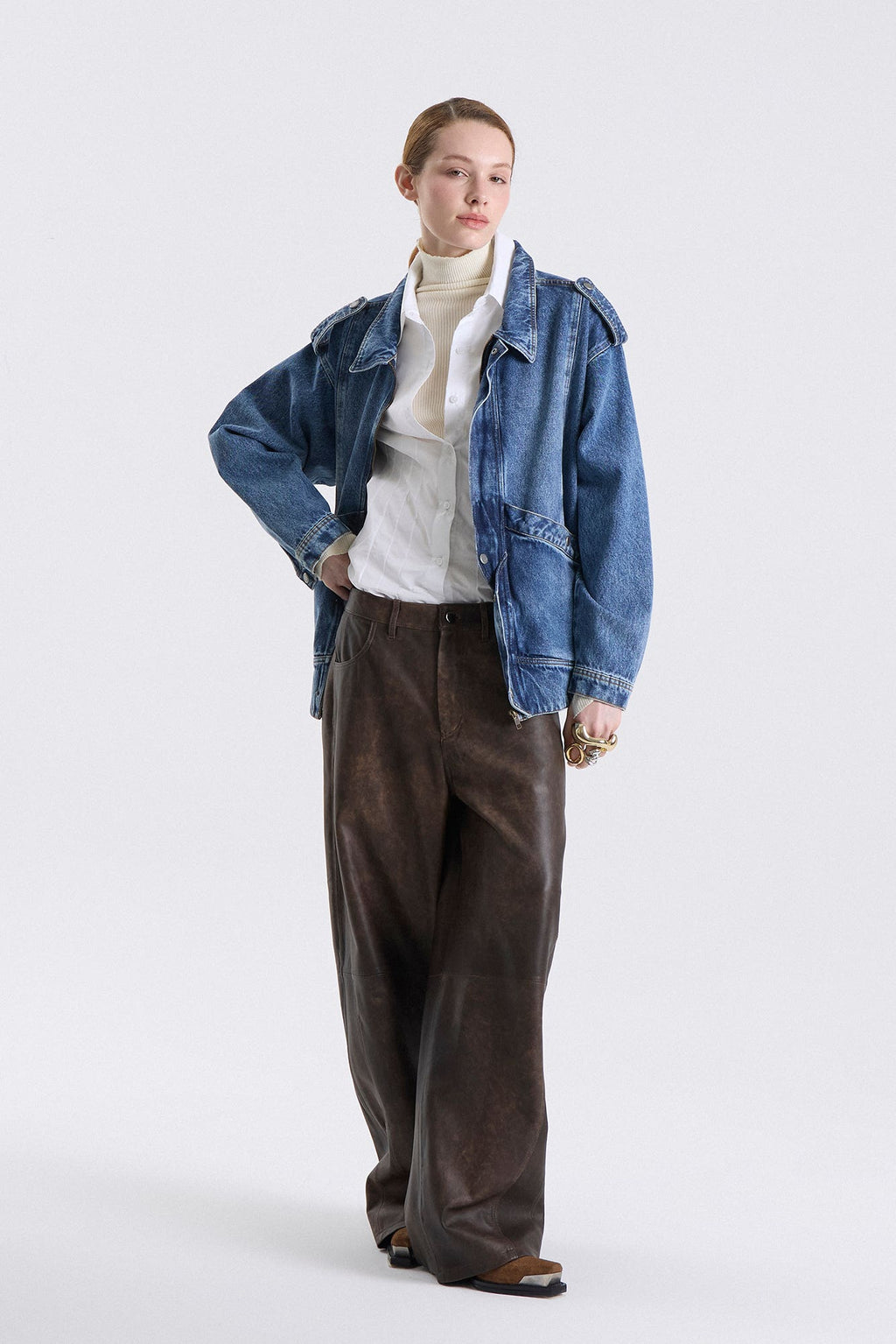 Campera Curacao Azul