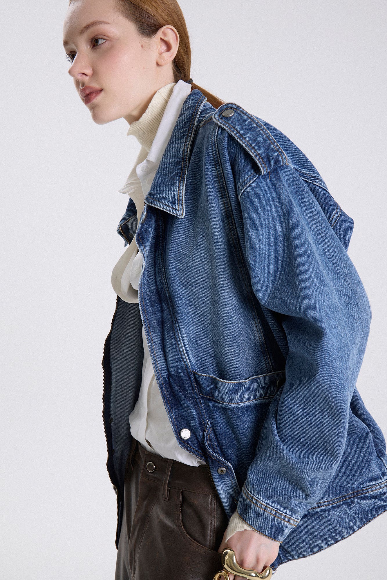 Campera Curacao Azul