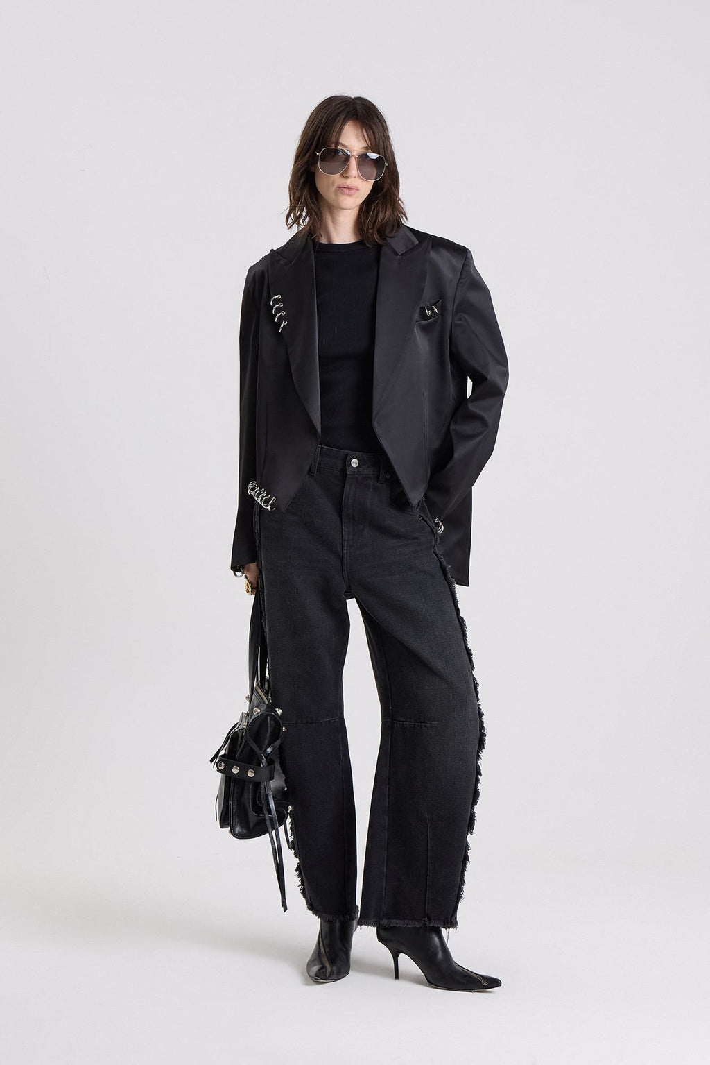 Saco Marmola Negro