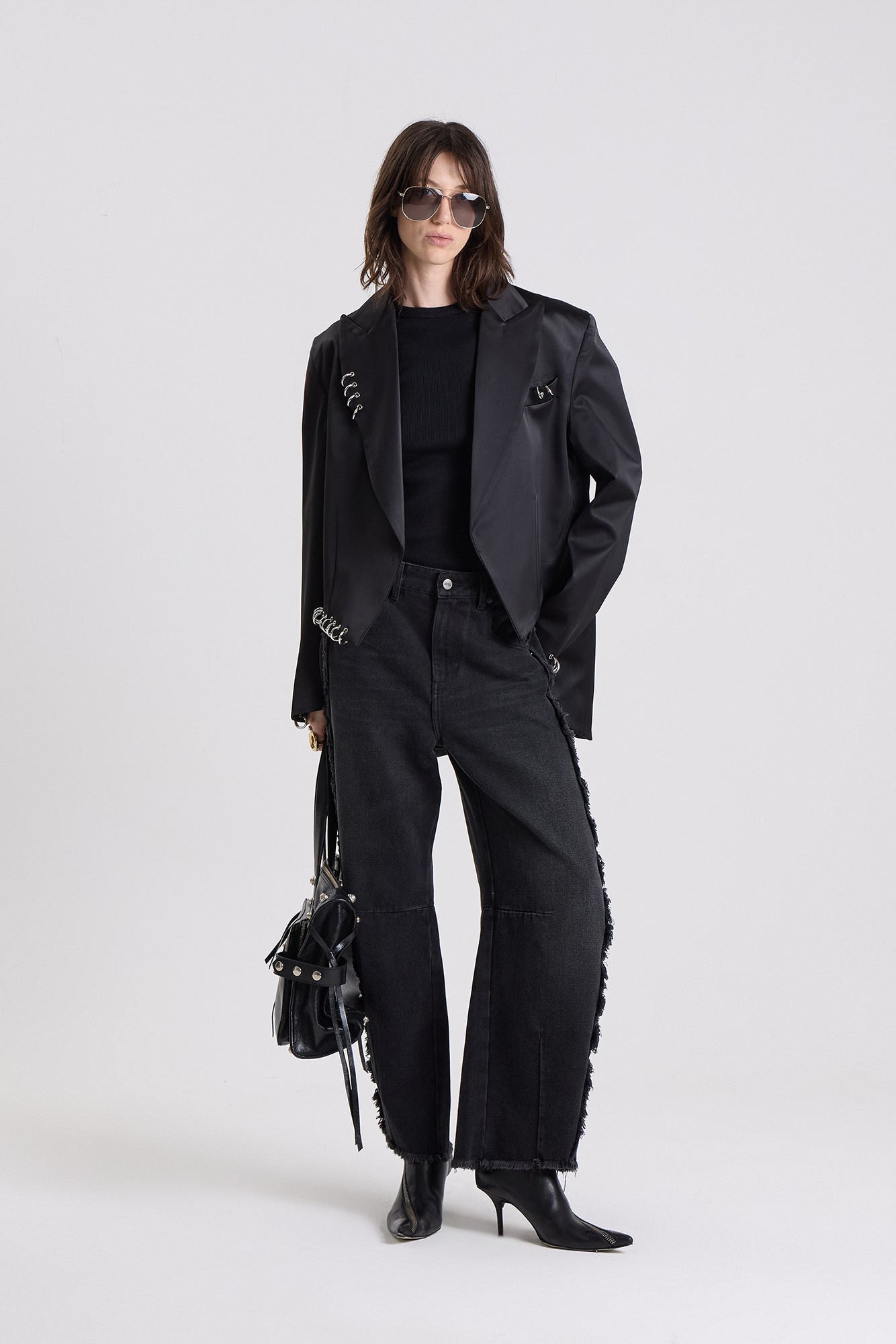 Saco Marmola Negro
