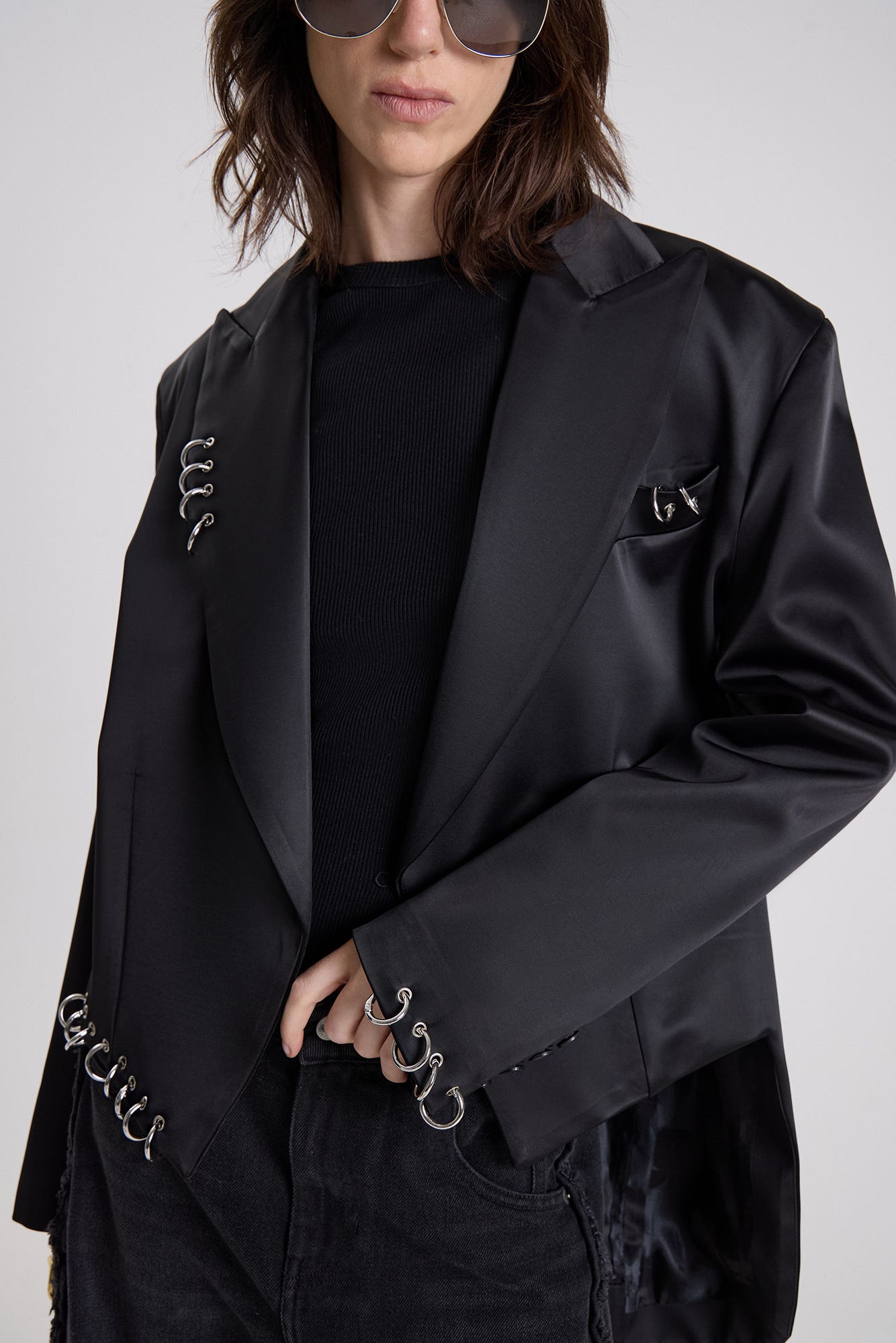 Saco Marmola Negro