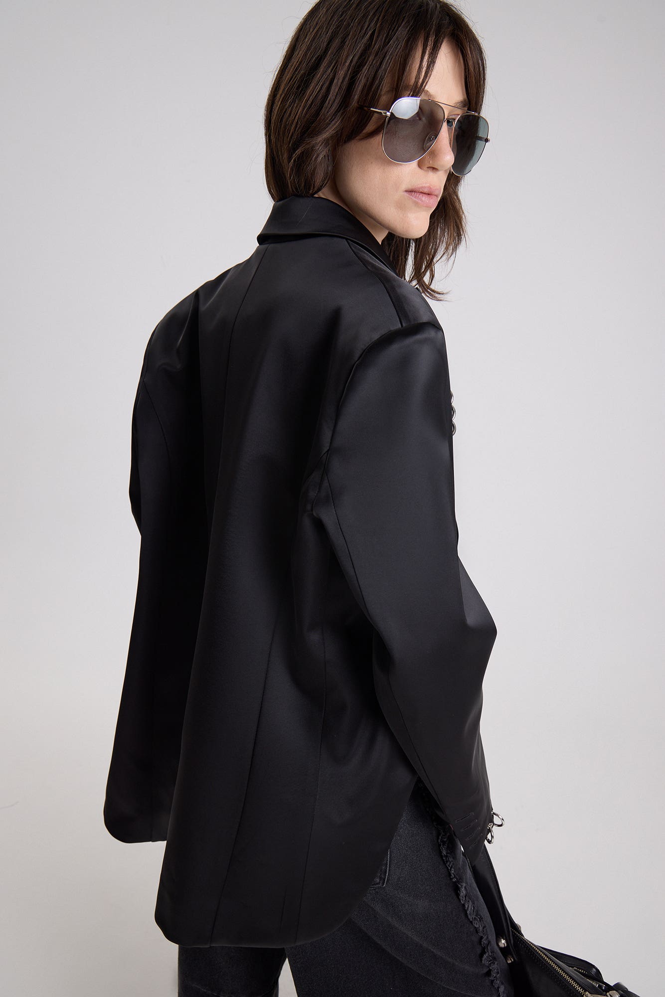 Saco Marmola Negro