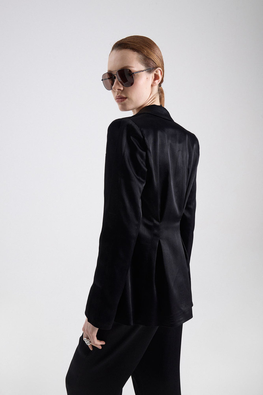 Saco Columna Negro