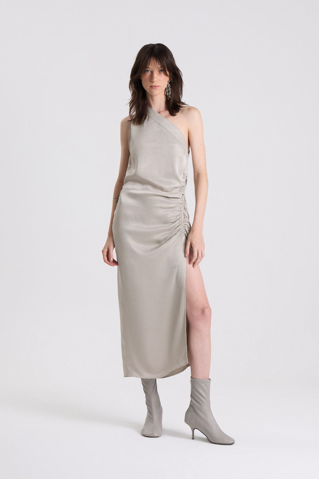 Vestido Peret Cemento