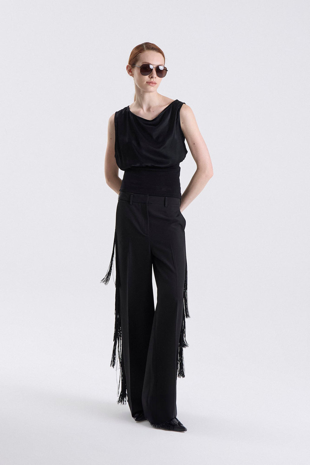 Pantalon Salki Negro