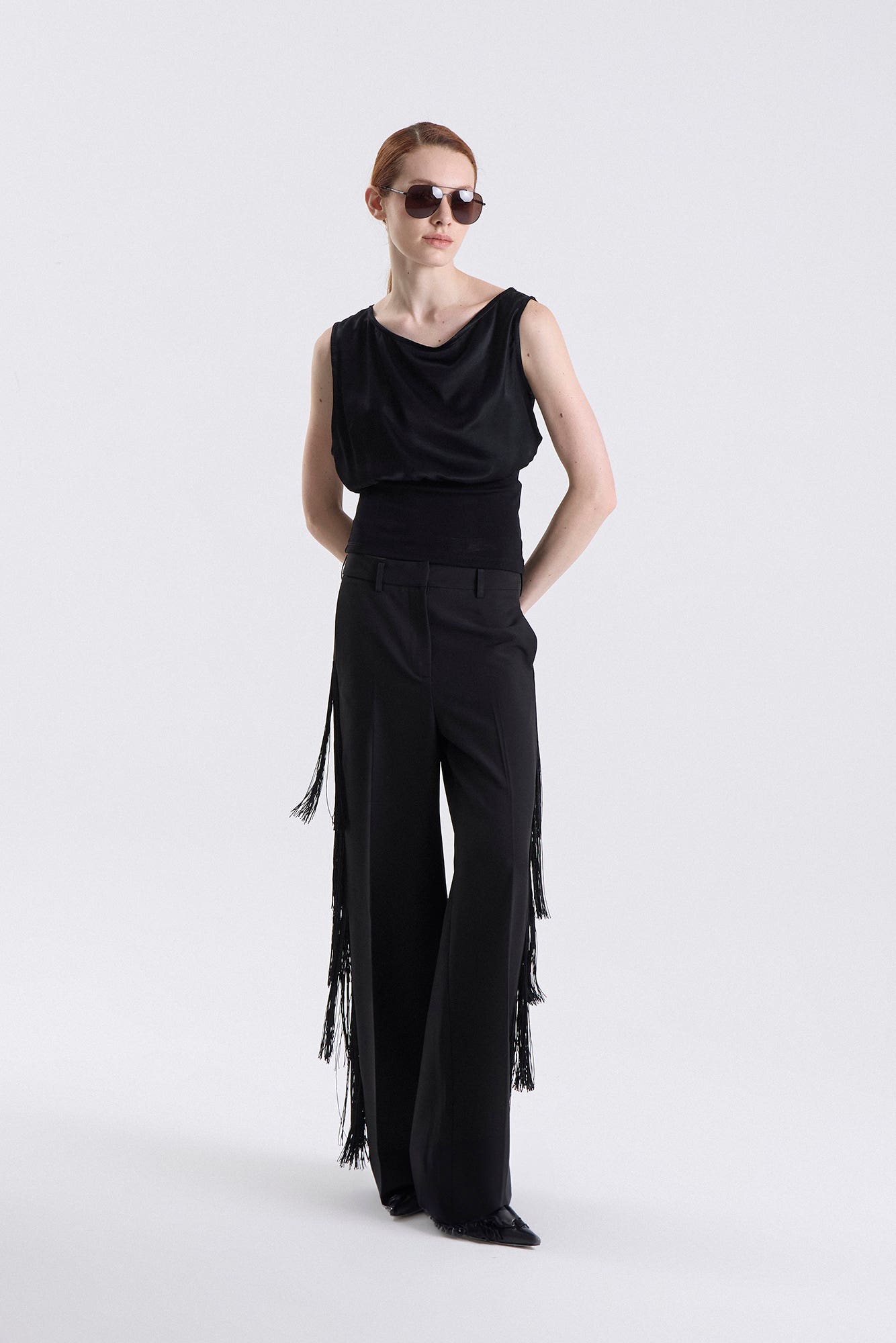 Pantalon Salki Negro
