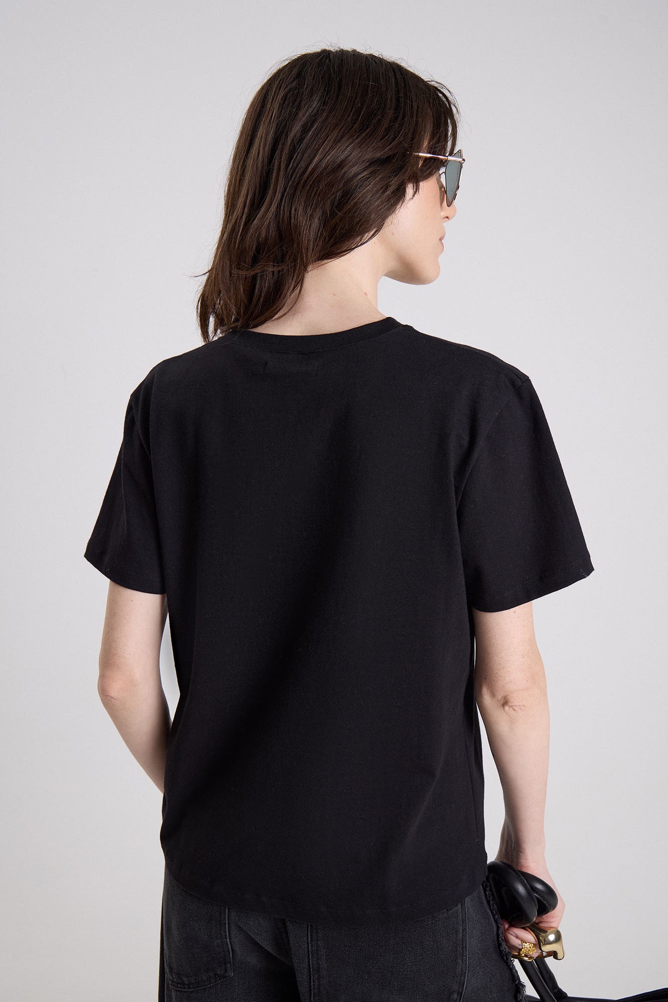 Remera Ankh Negro