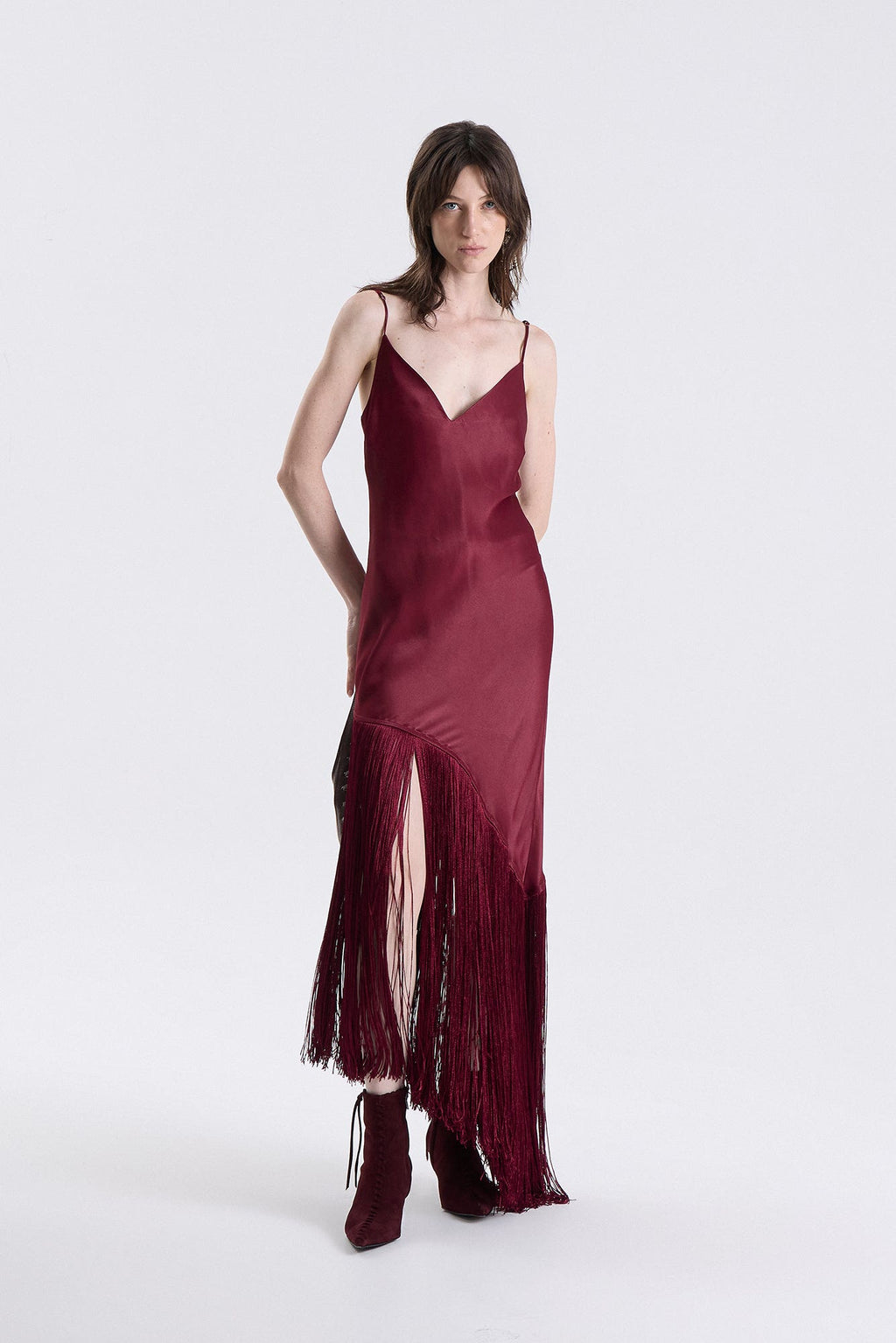 Vestido Piet Bordo