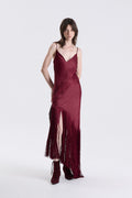 Vestido Piet Bordo