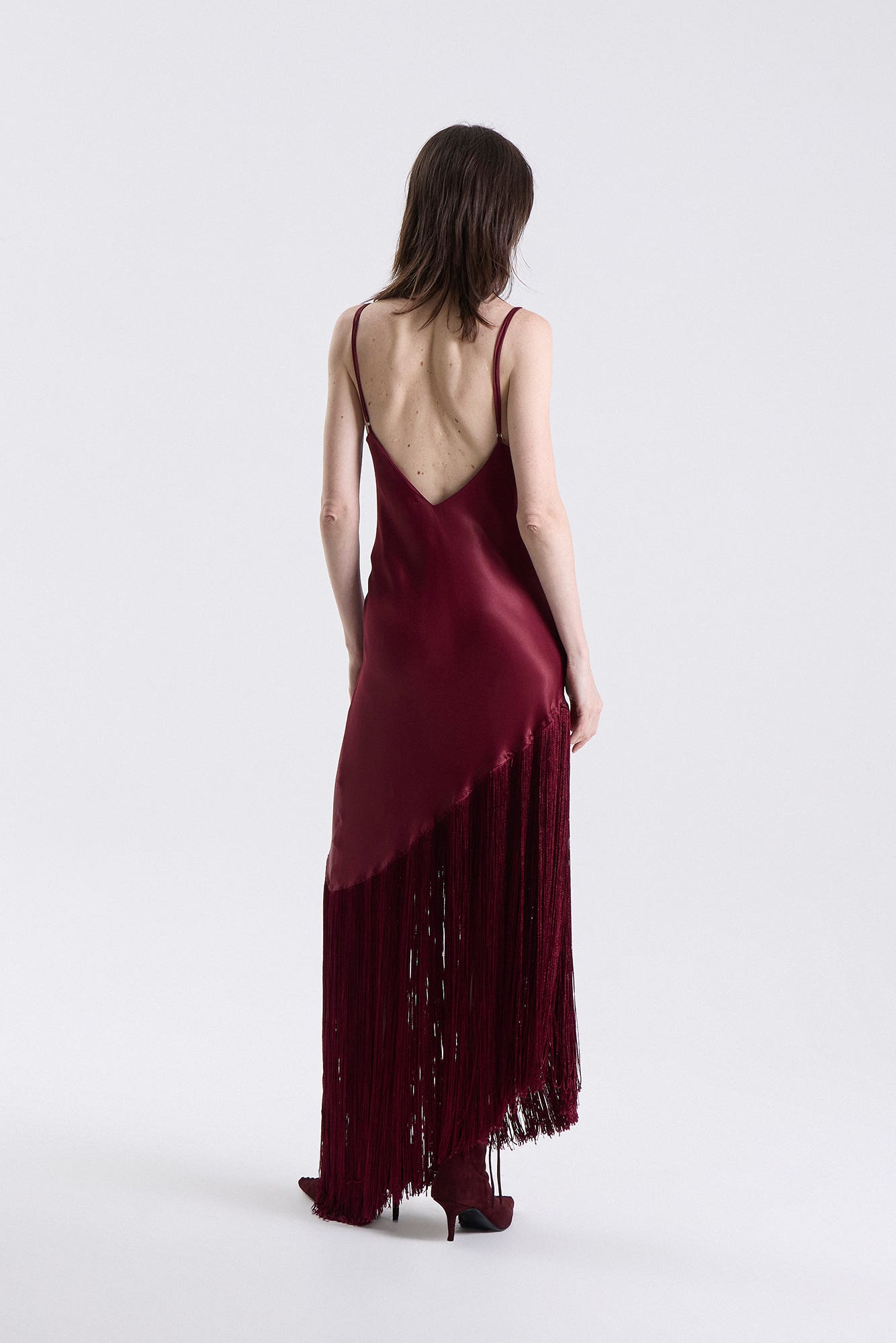 Vestido Piet Bordo